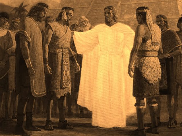 Laying on of Hands in Book of Mormon