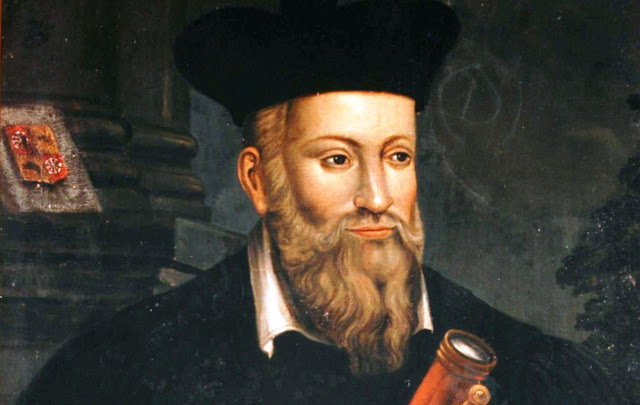 How do you explain Nostradamus and his ability to predict the future?