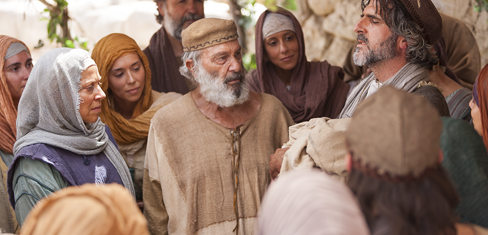 Zacharias Surrounded by a Crowd | Was the Father of John the Baptist, Zacharias? | John the Baptist's Parents Explained