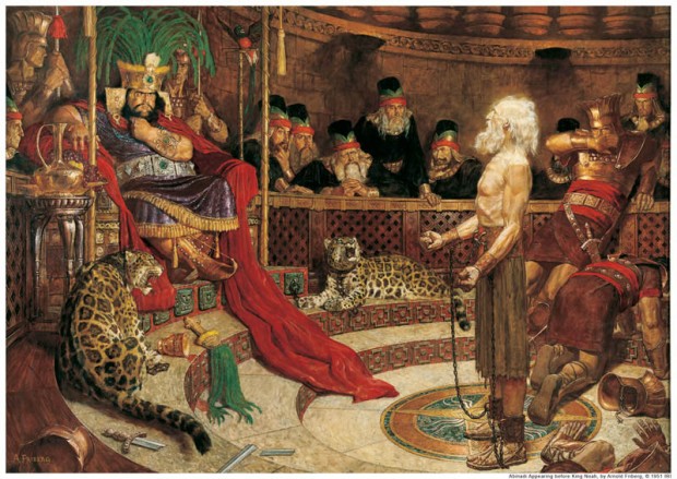Why did Abinadi talk about the resurrection in past tense?