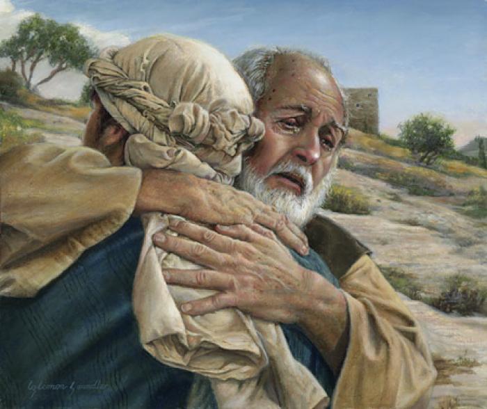 If the prodigal son was forgiven for his riotous living, why would he not be equal to the son who had not sinned?