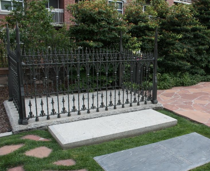 Are multiple wives buried next to their husband?