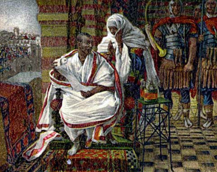 Could you explain the dream that Pilate’s wife had regarding Christ?