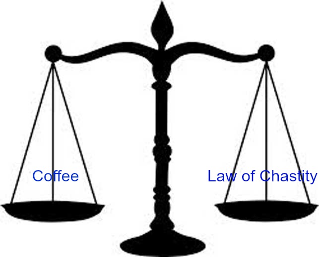 Can drinking coffee be likened to sex outside of marriage?