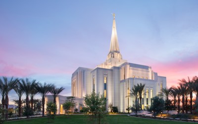 Why is a recommend required to view a temple dedication from a ward building?