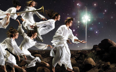 What do we know about the form of angels?