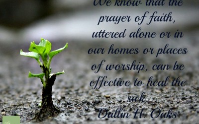 Can miracles be performed by faith alone?