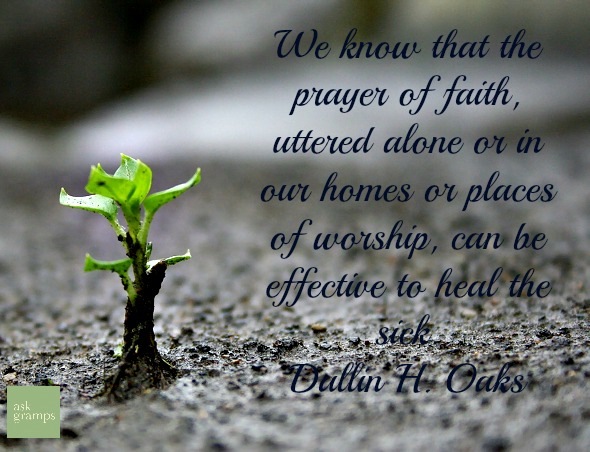 Can miracles be performed by faith alone?