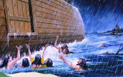 Was the flood a form of baptism for the earth?