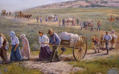 Why do we sing Come, Come Ye Saints if the scriptures warn us about saying all is well?