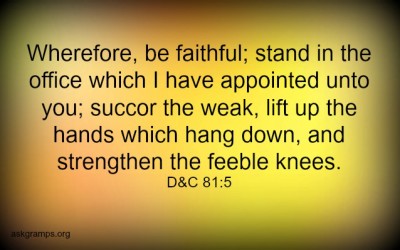 How do you explain a Priesthood holder not giving a blessing?