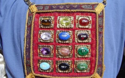 What was the breastplate worn by the Levite Priests used for?