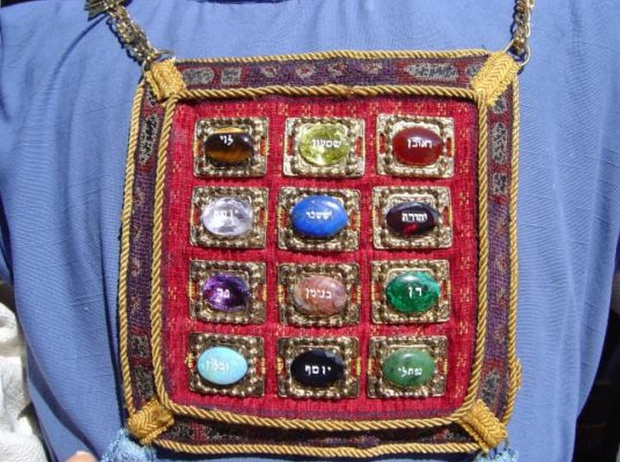 What was the breastplate worn by the Levite Priests used for?