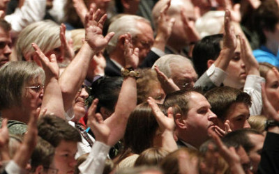 Was the sustaining process in our Stake Conference correct?