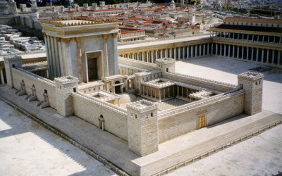 One of the signs of the Second Coming is a temple built in Jerusalem.  Is this New Jerusalem or Old Jerusalem?