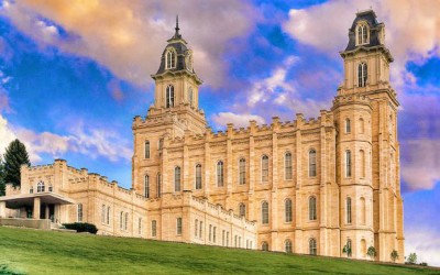 Did Moroni dedicate sites for temples in Utah?