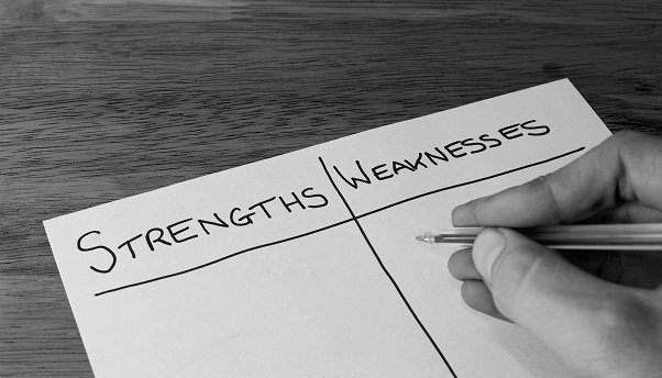 How can a weakness become a strength?