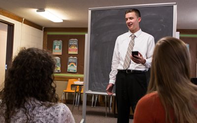I’m having a hard time coming up with an idea for a seminary devotional.  Can you help?