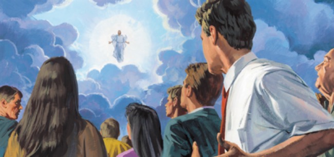 Crowd Looking at Jesus Decending To Earth | Will There Be Husbands, Wives, And Children In The Millennium? | Ask Gramps | Will There Be Marriage In The Millennium?