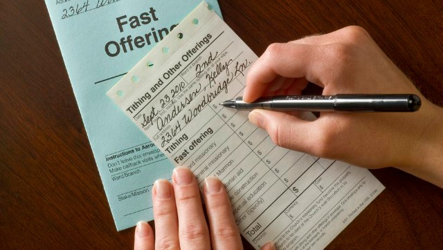 Can I pay tithing for someone else?