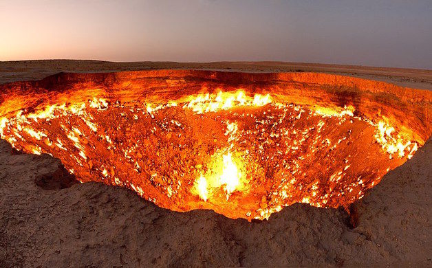 Are the gates of hell a physical place?
