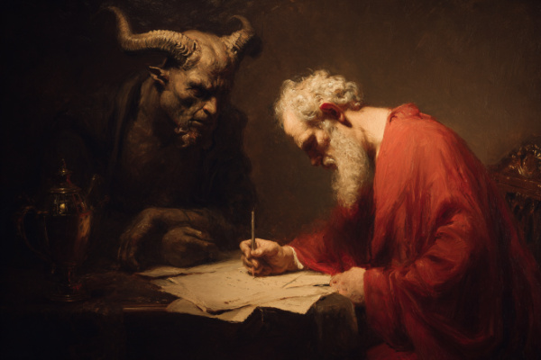 Can Satan and his followers read what we write?