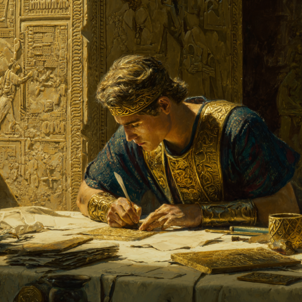 Why did Nephi create two different sets of plates?