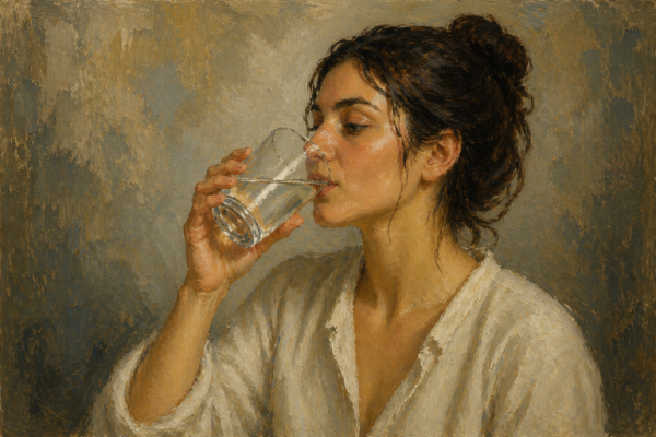 Can I drink water or herb tea on Fast Sunday?