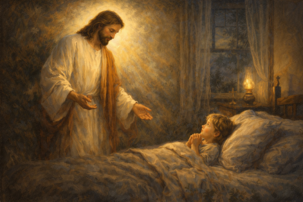 Is it possible Jesus appeared to me as a child?