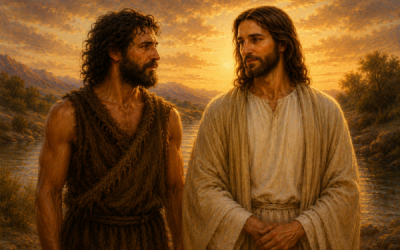 How are Jesus and John related?