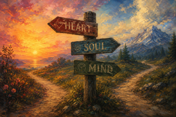 What does loving God with all our heart, soul and mind mean?