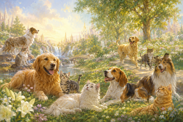 Will our pets be with us in heaven?