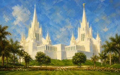 Why does the Mormon Church spend so much money on temples?
