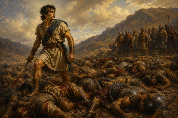 Why did Saul request 100 foreskins instead of another body part?