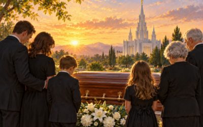 Why are Latter-day Saints buried in temple clothing?