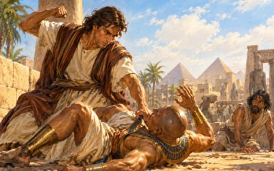 Why did Moses kill an Egyptian?